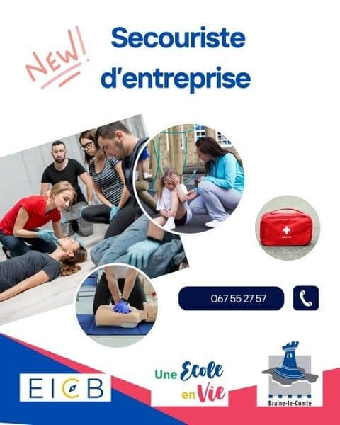 Secouriste en milieu professionnel