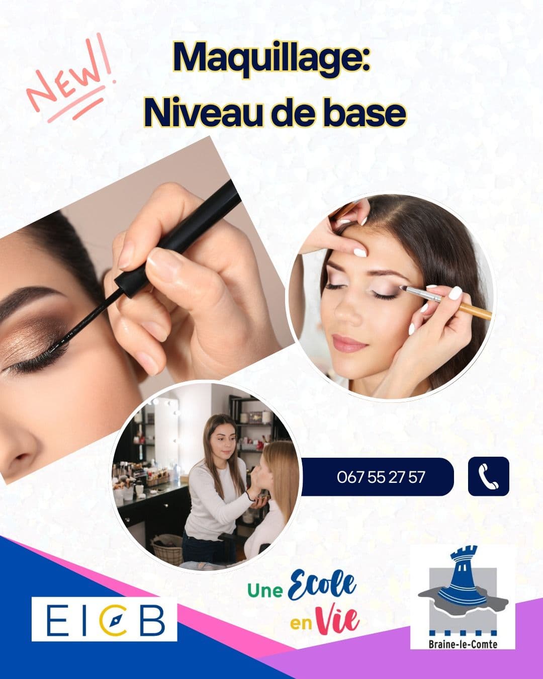 Maquillage de jour et maquillage de correction